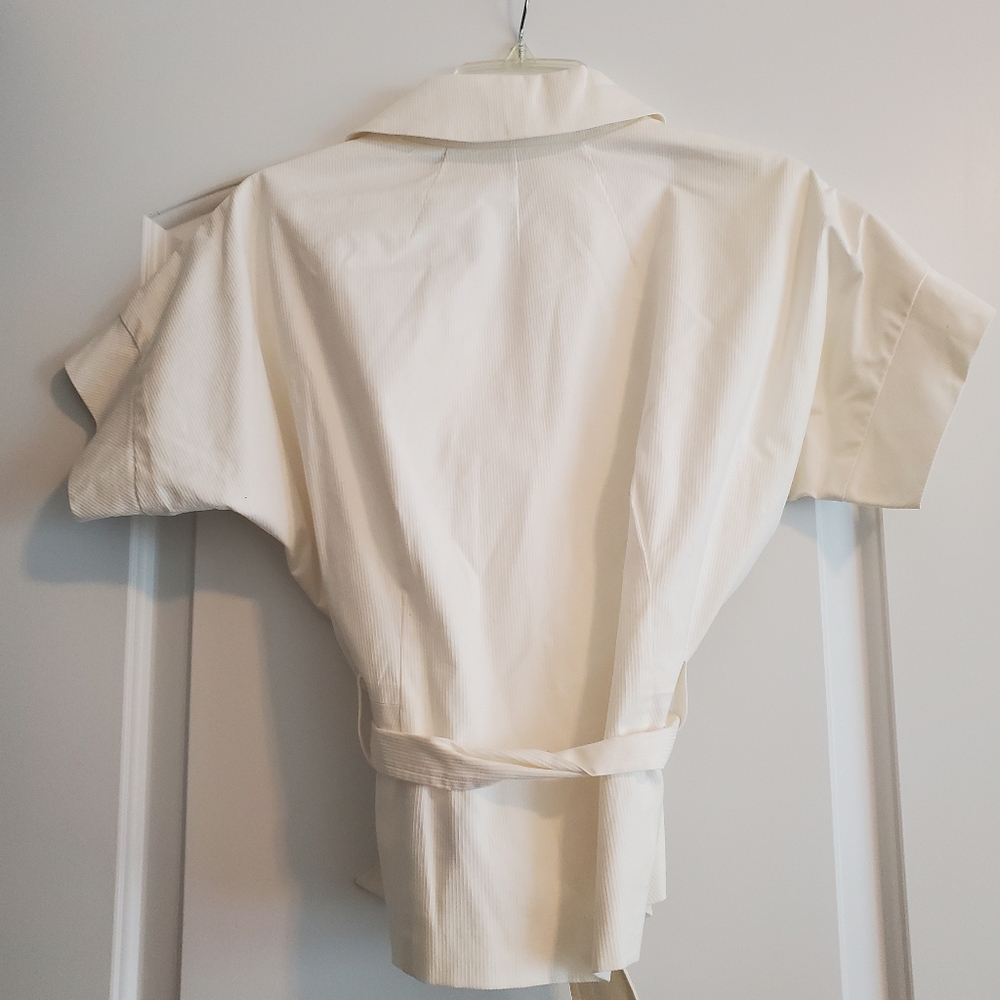 NWT Creamy white Worthington lined blazer - Picture 2 of 5